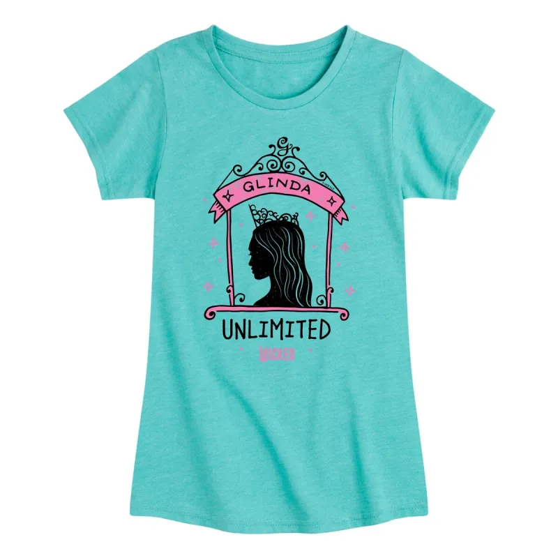 Girls Wicked Unlimited Glinda Tee sold by Zulily