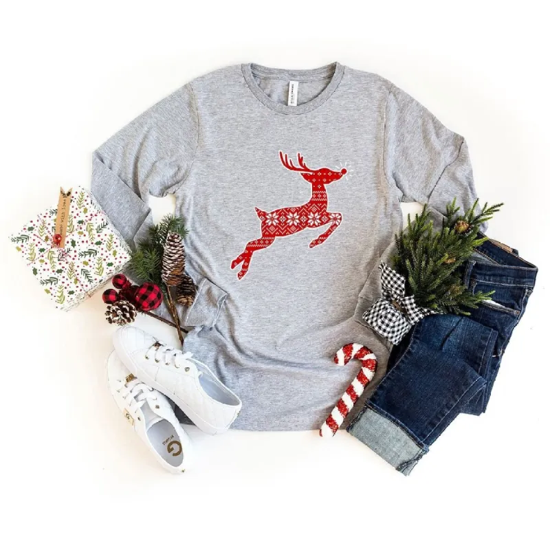 Rudolph Sweater Long Sleeve Tee sold by Zulily