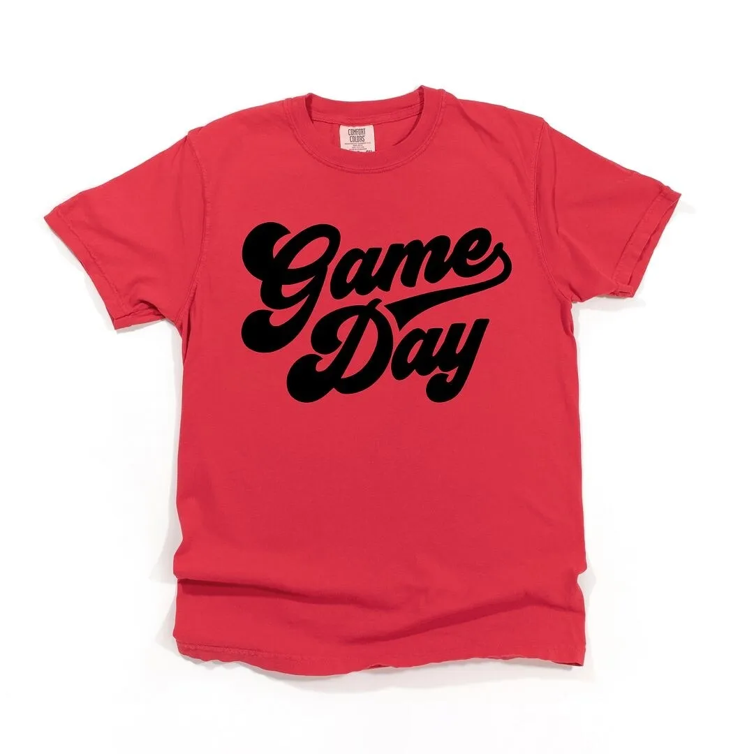 Game Day Retro Puff Print Garment Dyed Tee sold by Zulily product image thumbnail 2