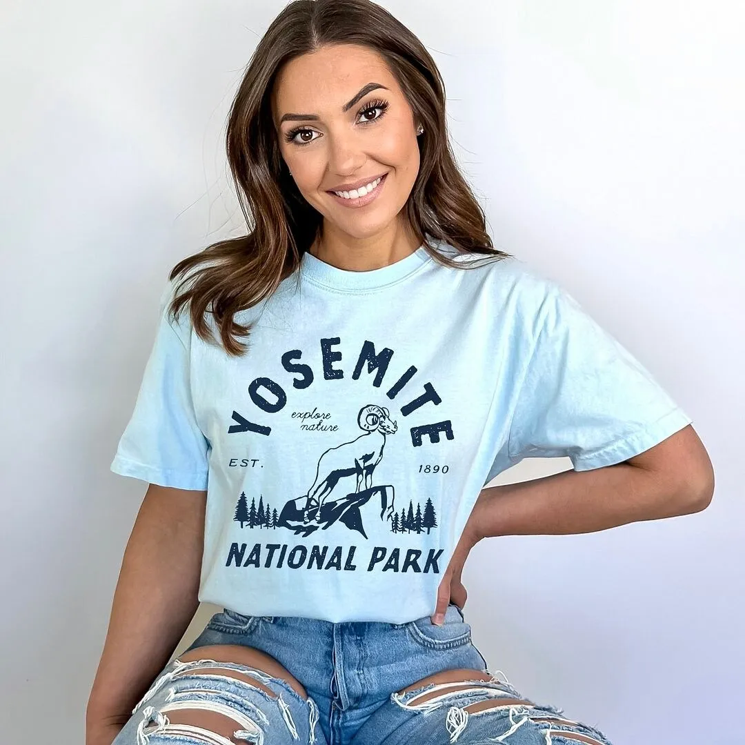 Vintage Yosemite National Park Garment Dyed Tee sold by Zulily product image thumbnail 2