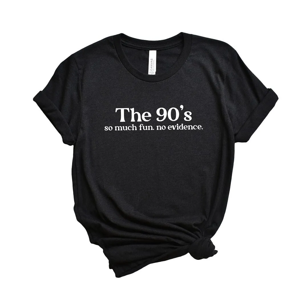 The 90's So Much Fun Short Sleeve Crewnneck Tee sold by Zulily product image thumbnail 2