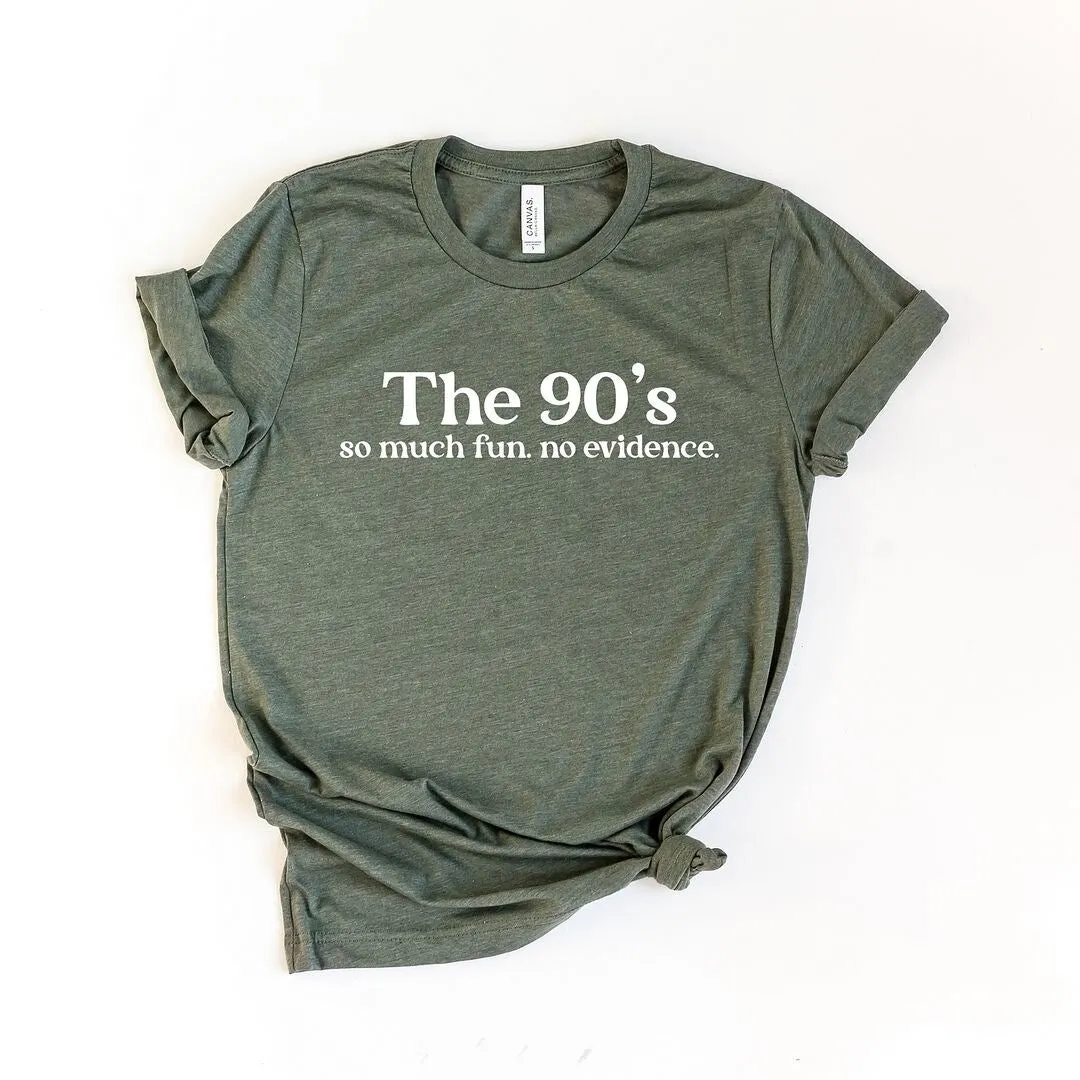 The 90's So Much Fun Short Sleeve Crewnneck Tee sold by Zulily product image thumbnail 2