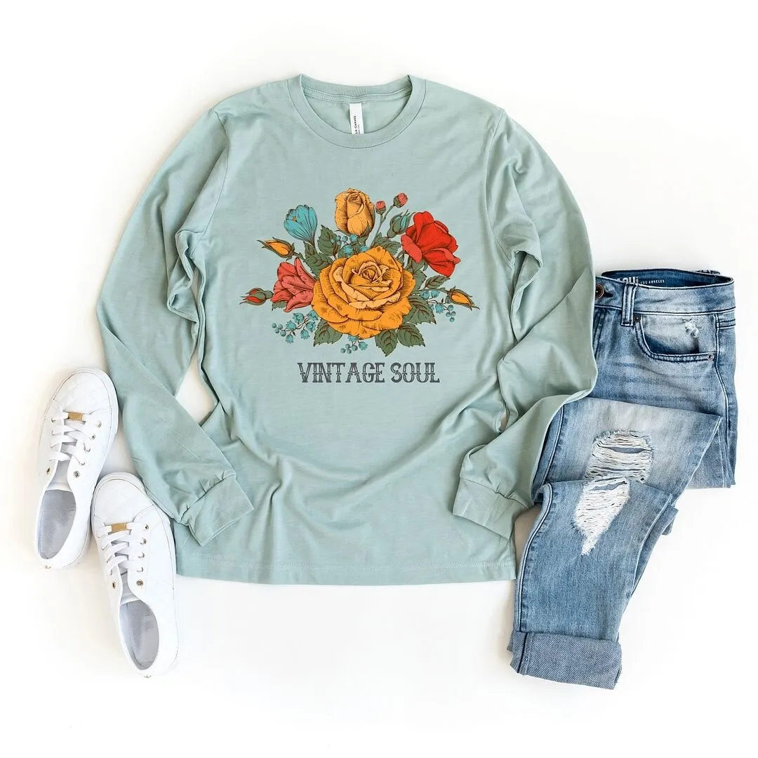 Vintage Soul Flowers Long Sleeve Tee sold by Zulily