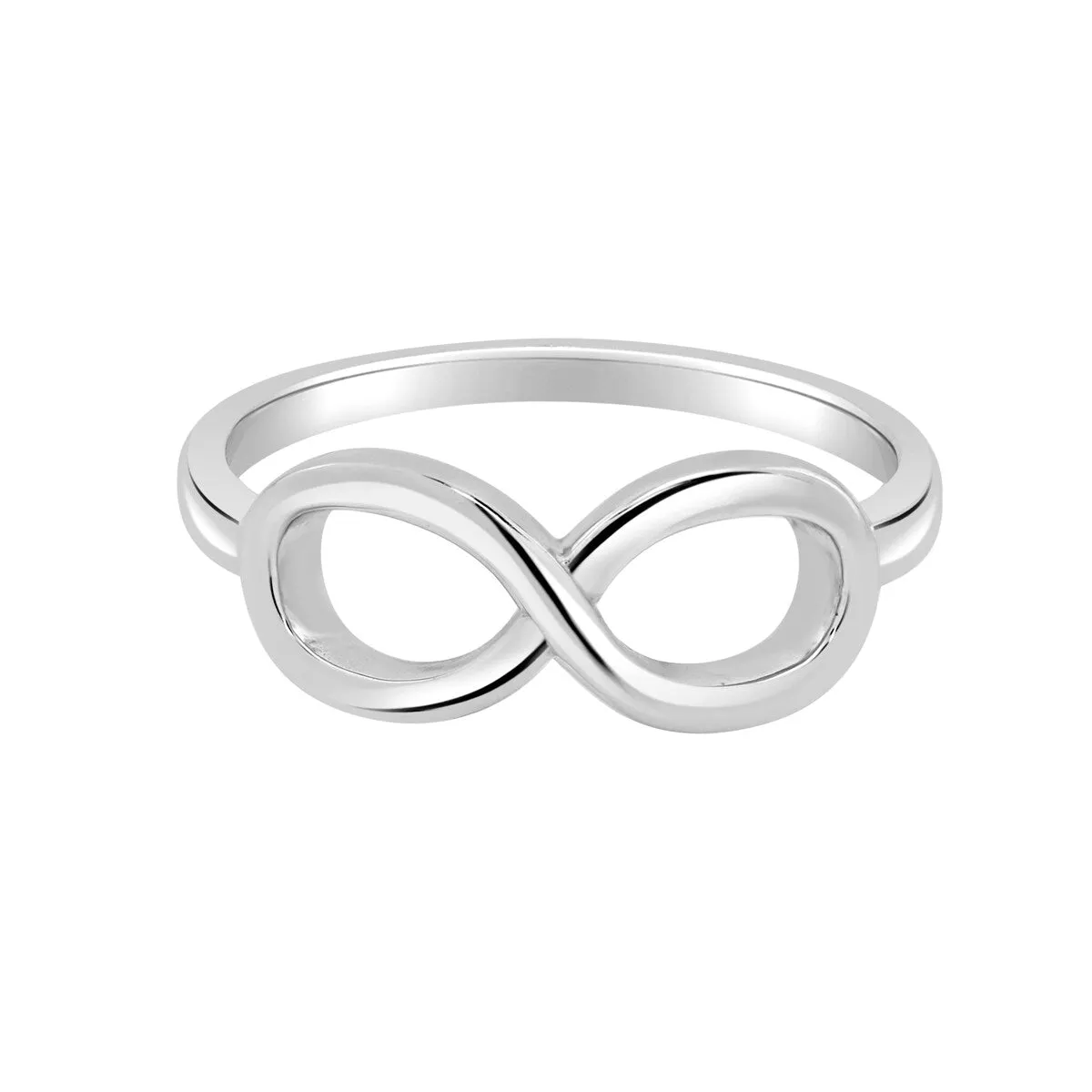RhythmRocks Sterling Silver Infinity Ring sold by Zulily