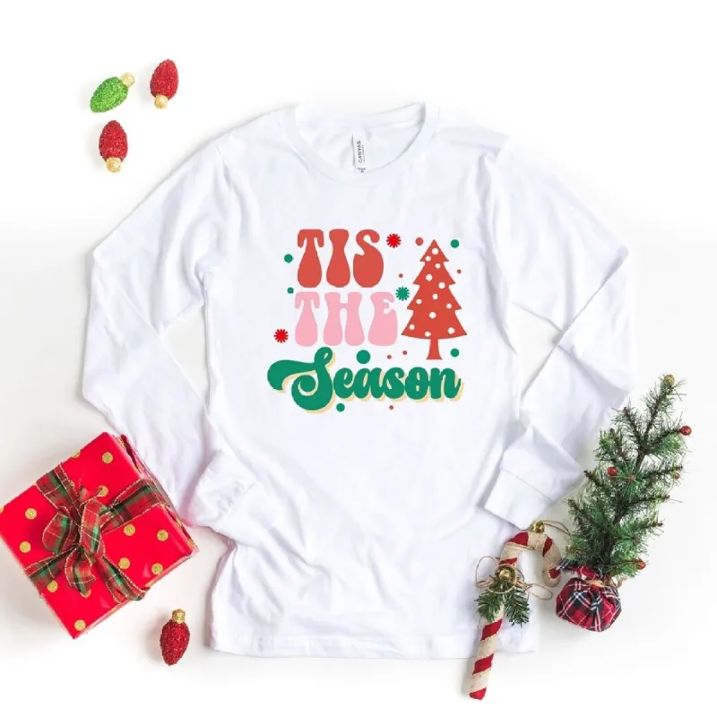 Tis The Season Long Sleeve Tee sold by Zulily