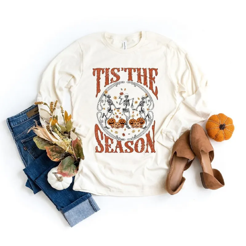 Tis The Season Fall Long Sleeve Tee sold by Zulily