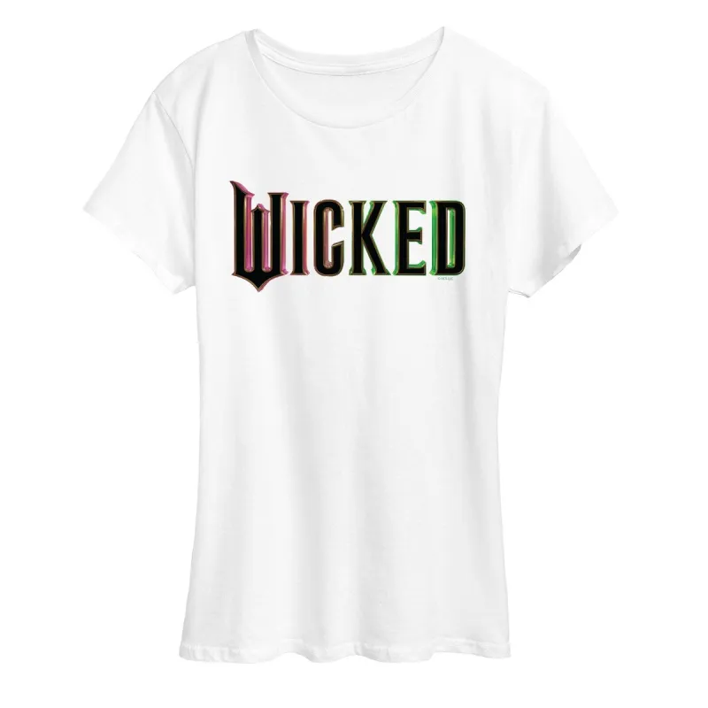 Women's Wicked Theatrical Logo Tee sold by Zulily