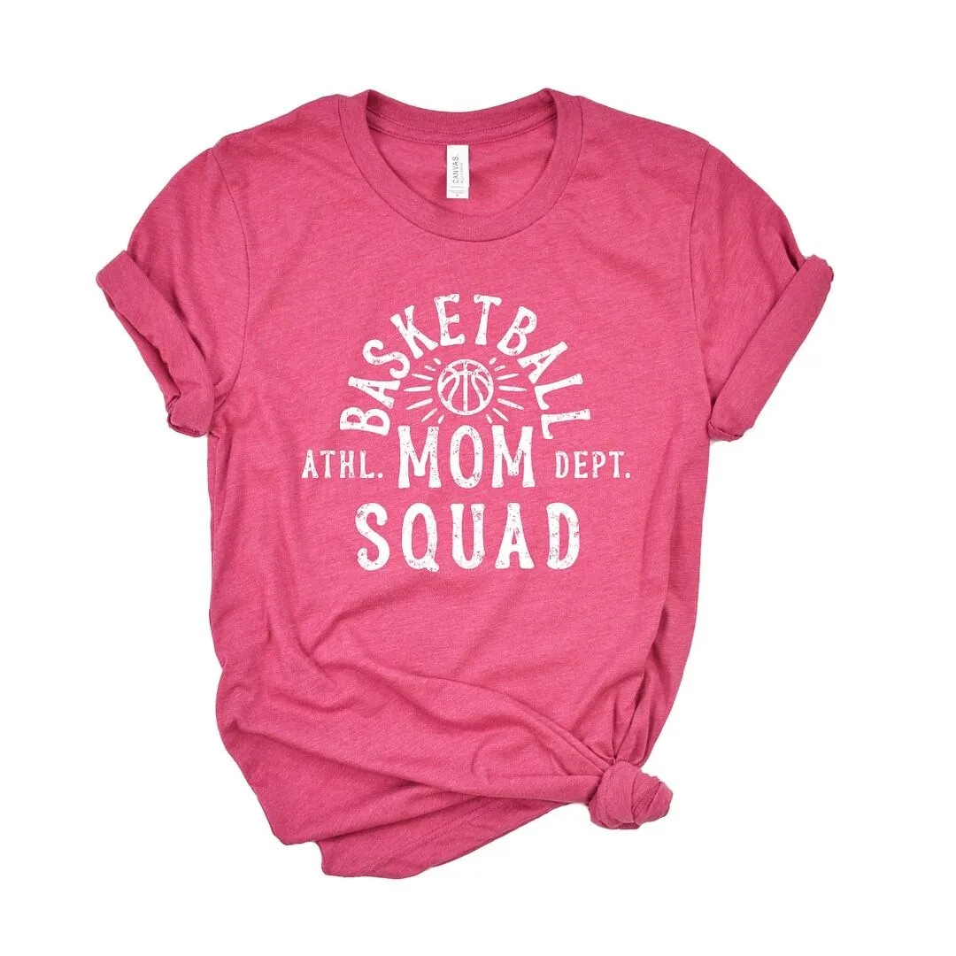 Basketball Mom Squad Short Sleeve Crewnneck Tee sold by Zulily product image thumbnail 2
