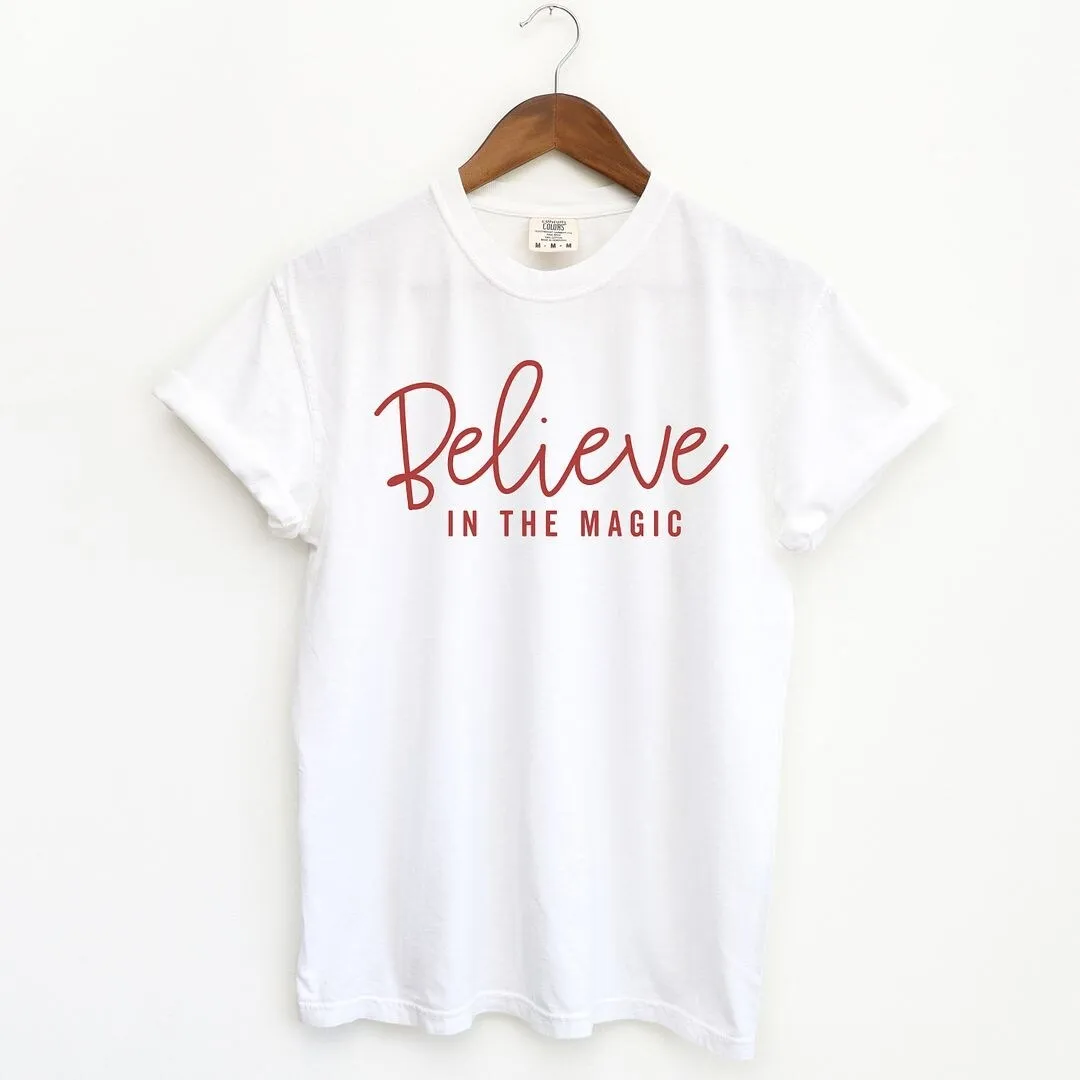 Believe In The Magic Garment Dyed Tee sold by Zulily product image thumbnail 2