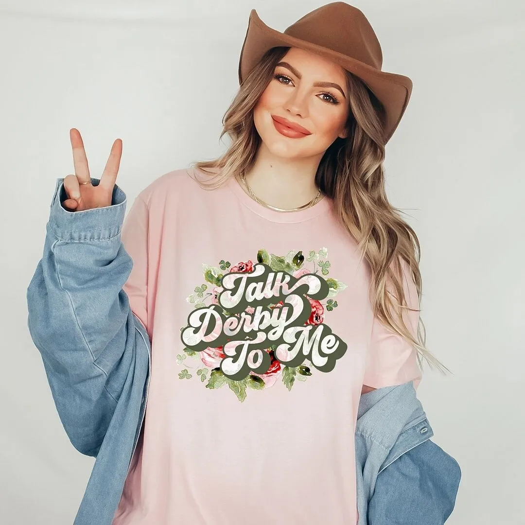 Talk Derby To Me Short Sleeve Crewnneck Tee sold by Zulily product image thumbnail 3