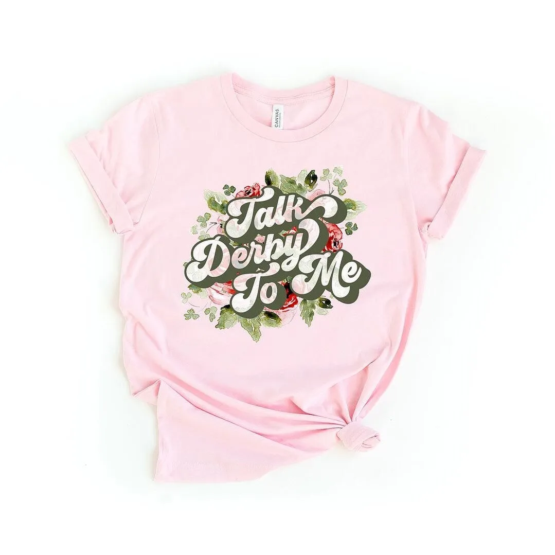 Talk Derby To Me Short Sleeve Crewnneck Tee sold by Zulily product image thumbnail 2