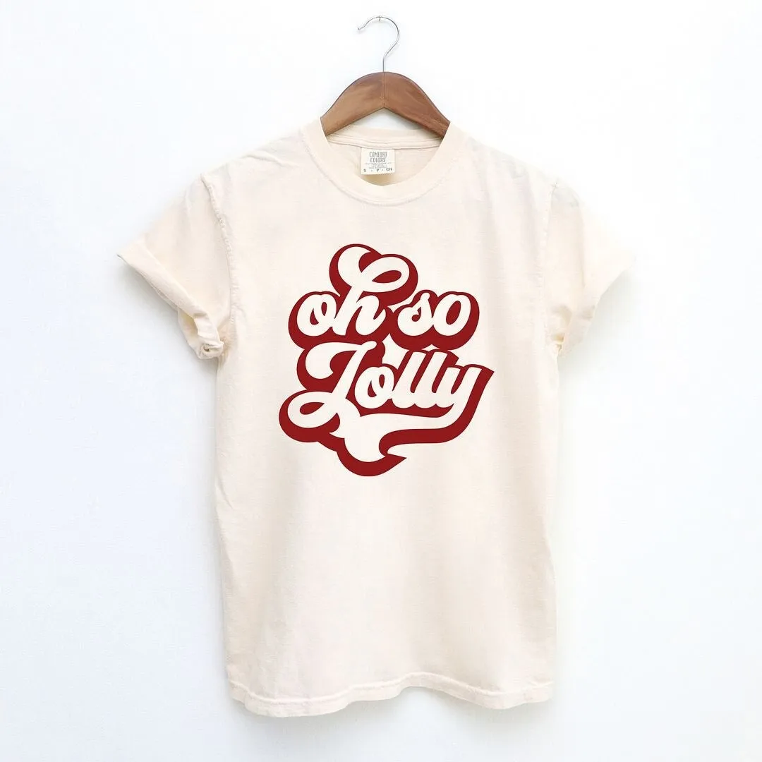 Oh So Jolly Garment Dyed Tee sold by Zulily product image thumbnail 2