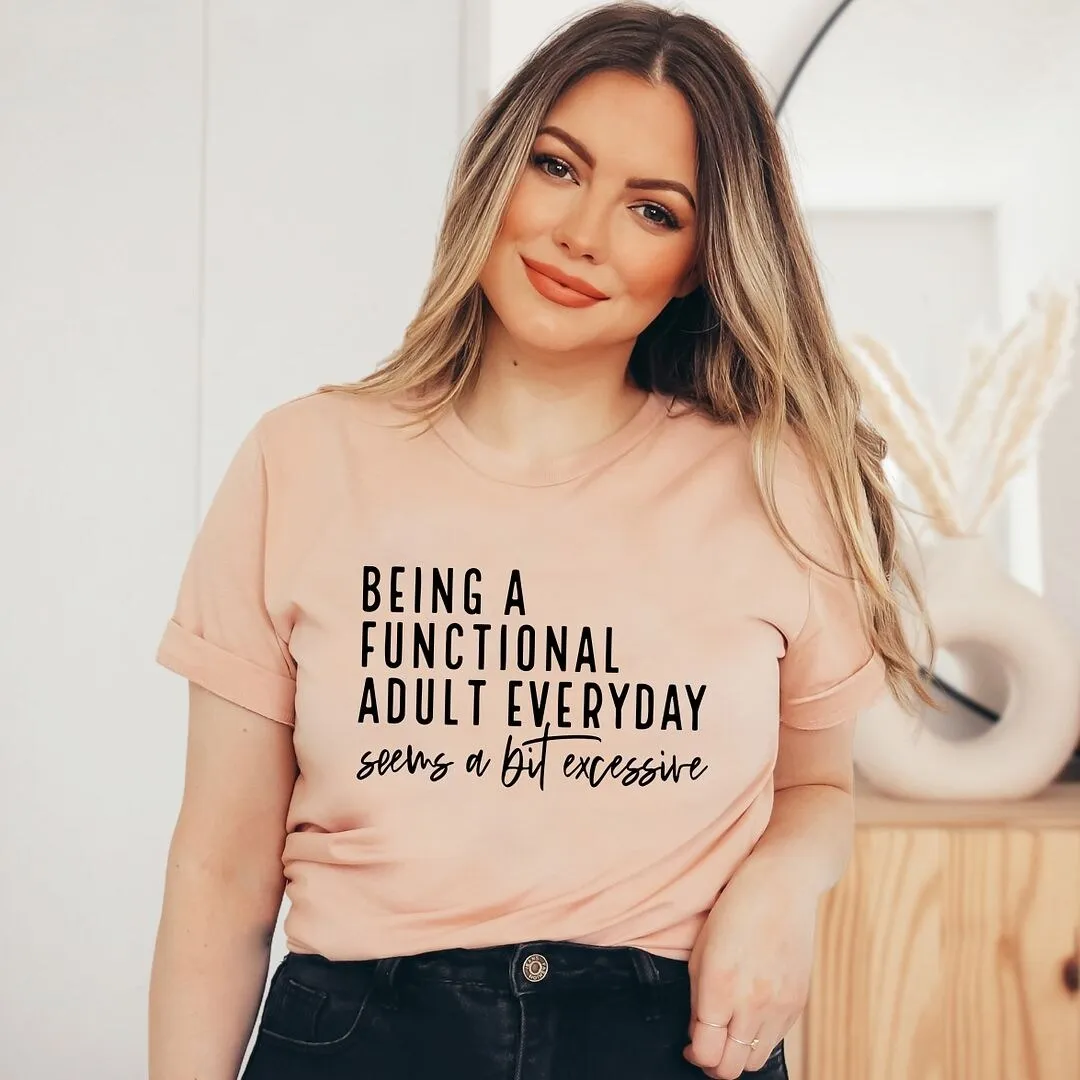 Functional Adult Short Sleeve Crewnneck Tee sold by Zulily product image thumbnail 3