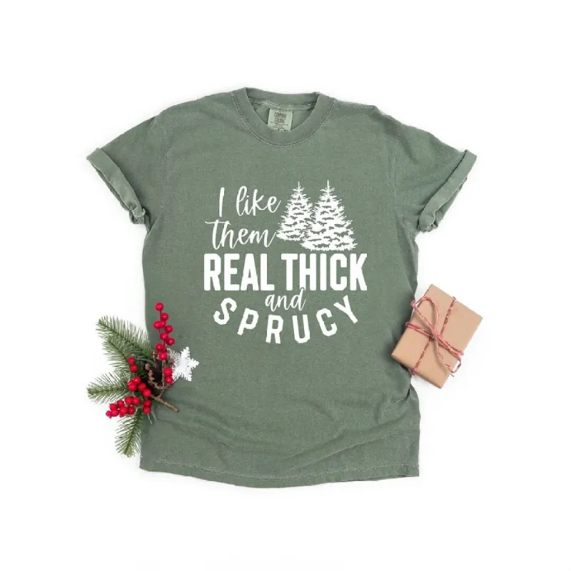 Real Thick And Sprucy Garment Dyed Tee sold by Zulily