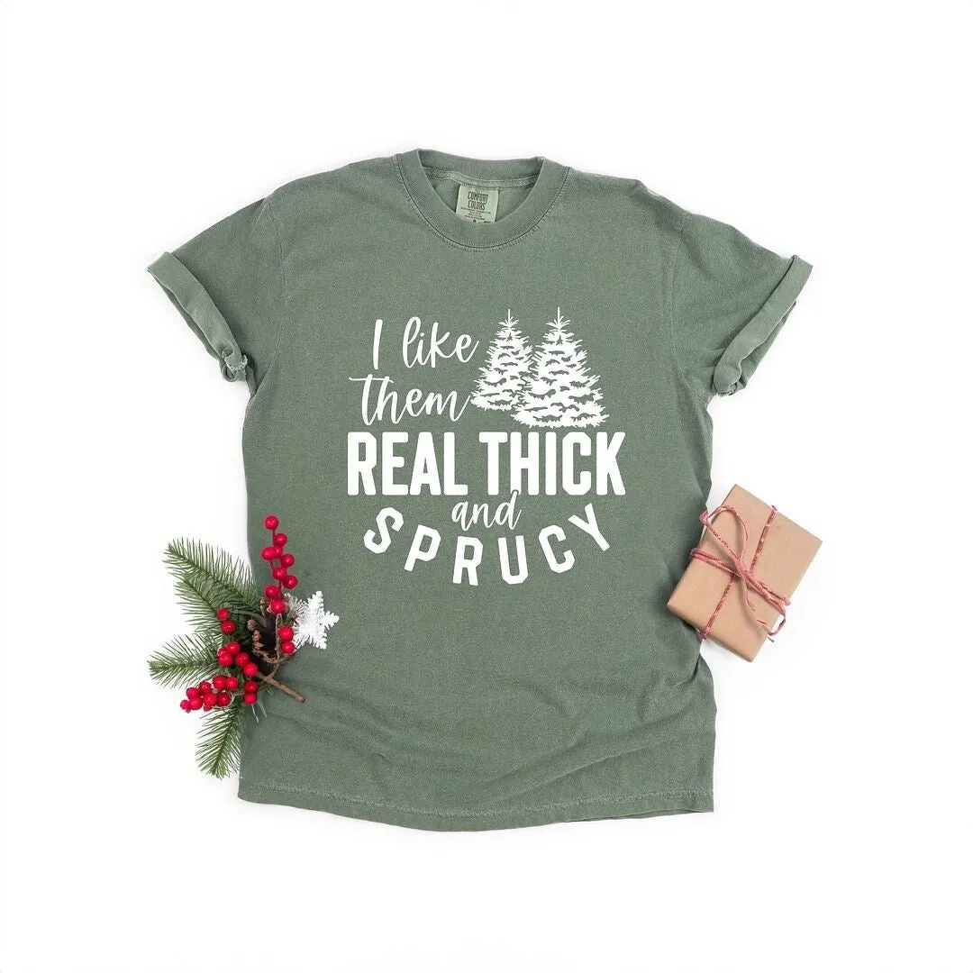 Real Thick And Sprucy Garment Dyed Tee sold by Zulily