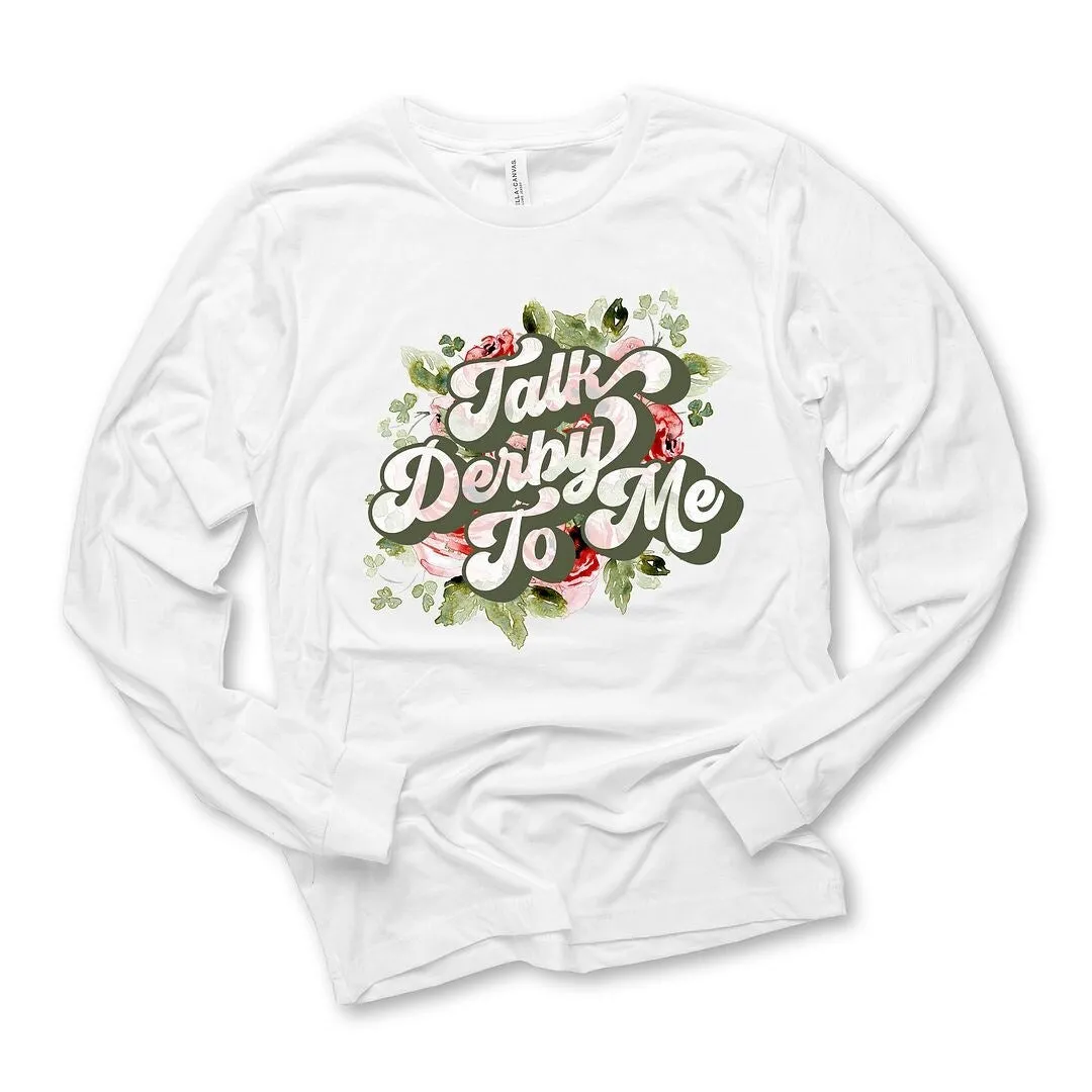 Talk Derby To Me Long Sleeve Tee sold by Zulily product image thumbnail 2