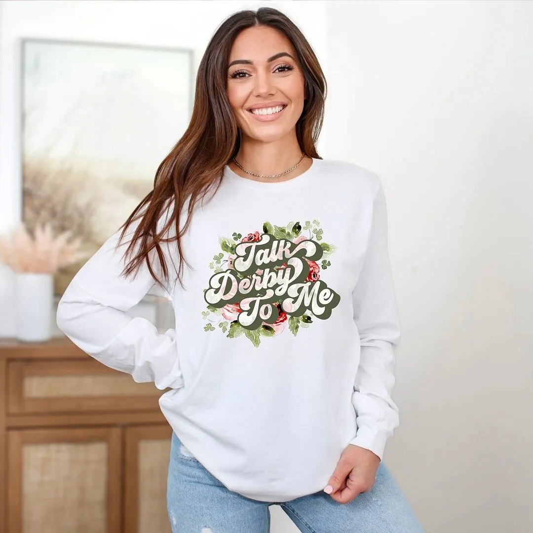 Talk Derby To Me Long Sleeve Tee sold by Zulily product image thumbnail 3