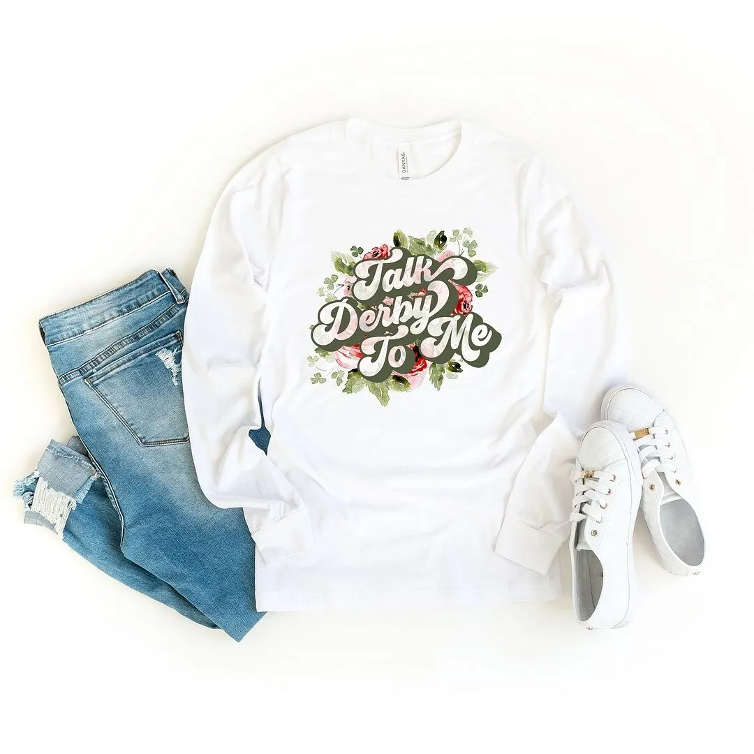 Talk Derby To Me Long Sleeve Tee sold by Zulily