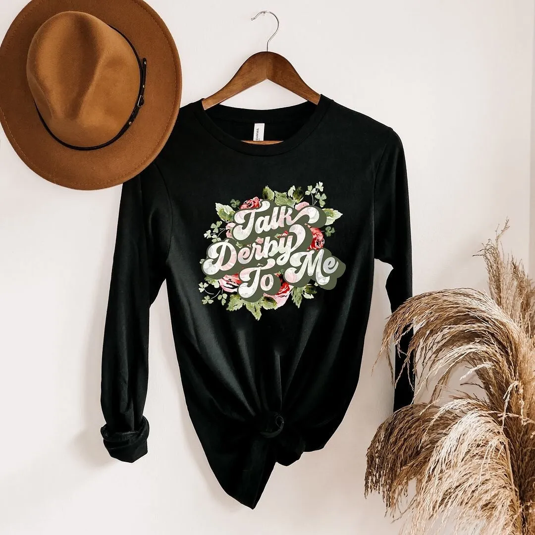 Talk Derby To Me Long Sleeve Tee sold by Zulily