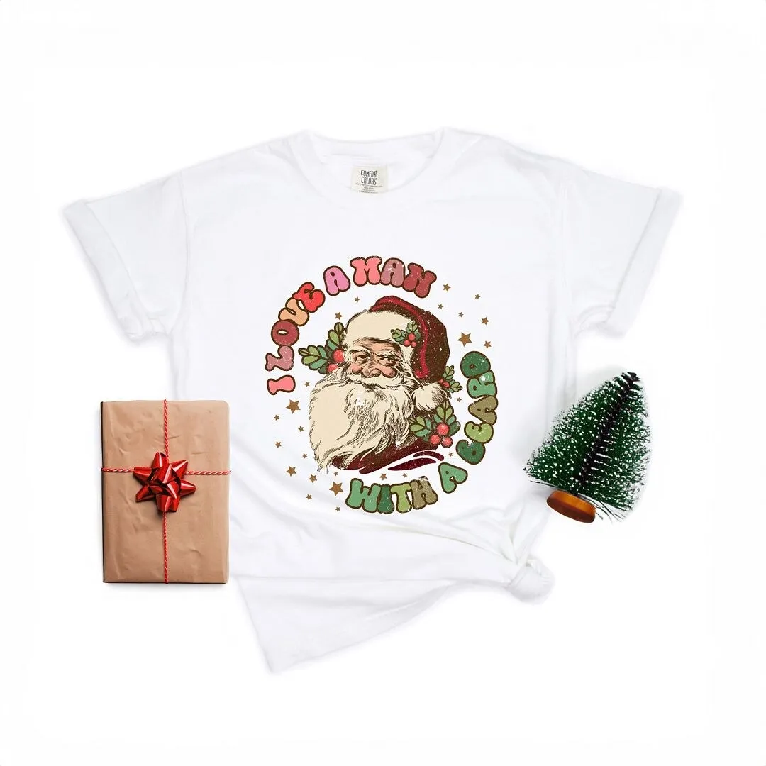 Love A Man With A Beard Garment Dyed Tee sold by Zulily