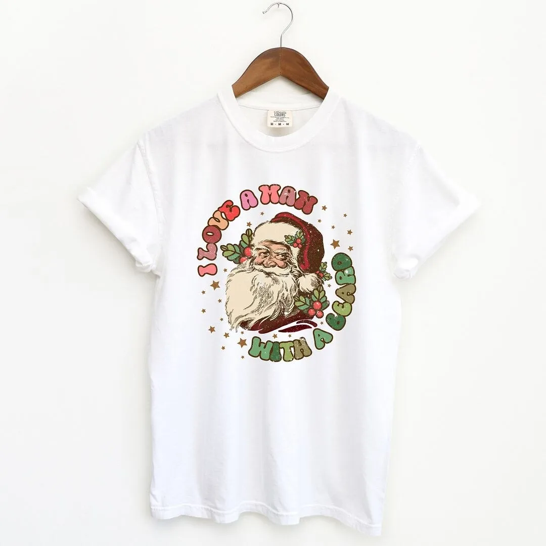 Love A Man With A Beard Garment Dyed Tee sold by Zulily product image thumbnail 2