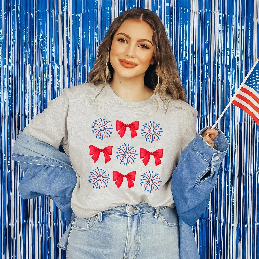 Coquette Firework Chart Short Sleeve Crewnneck Tee sold by Zulily product image thumbnail 3