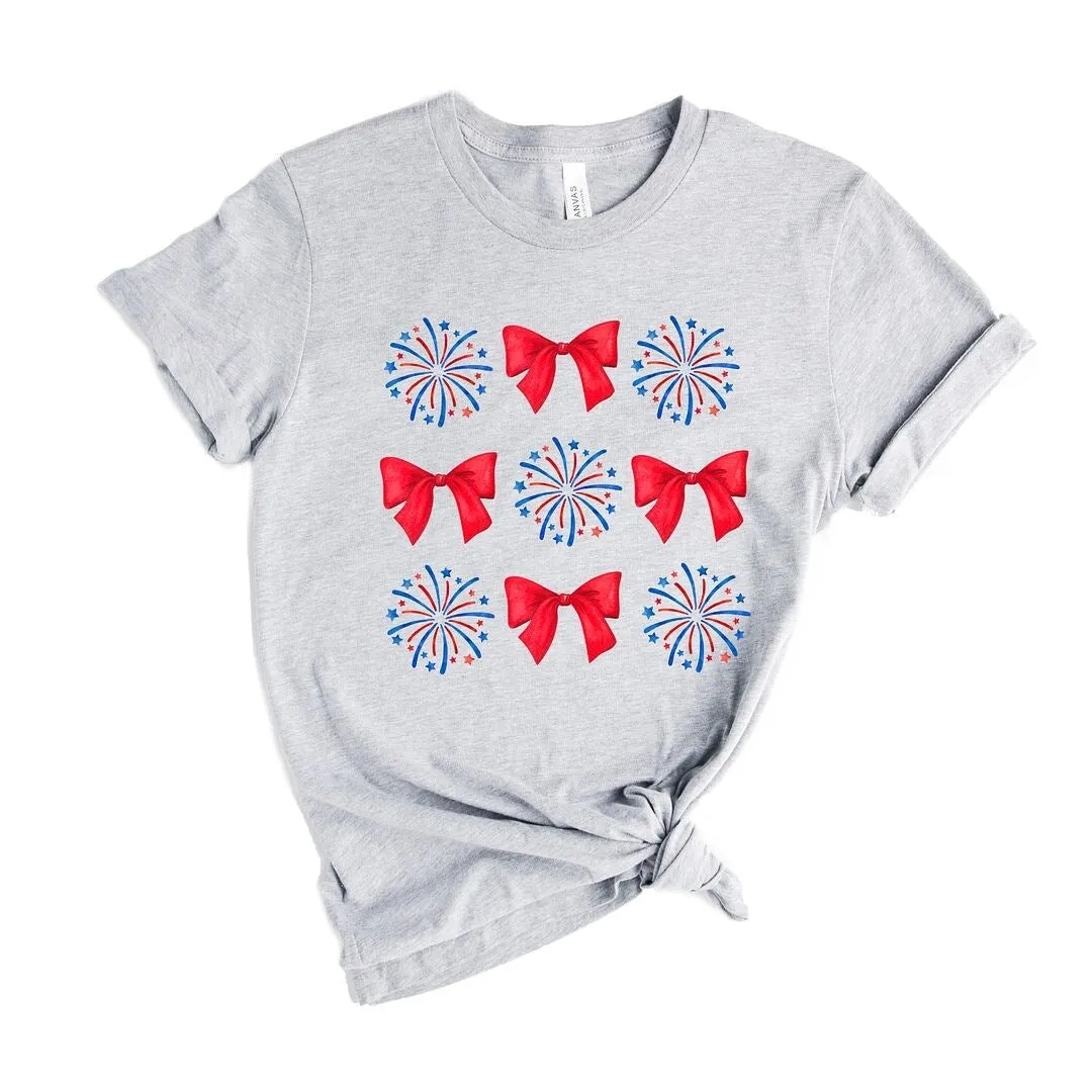 Coquette Firework Chart Short Sleeve Crewnneck Tee sold by Zulily product image thumbnail 2