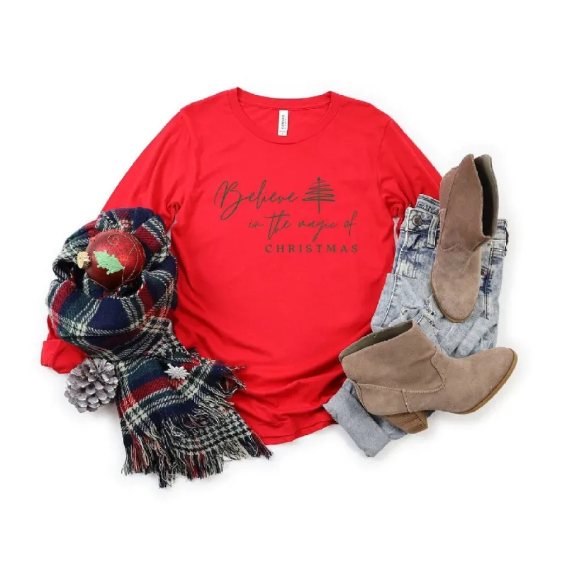 Believe In The Magic Tree Long Sleeve Tee sold by Zulily