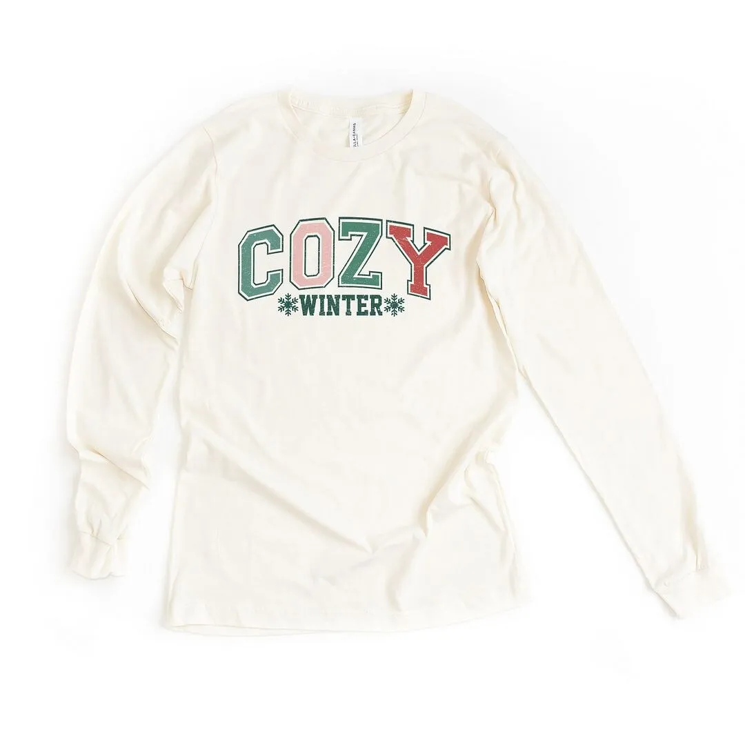 Cozy Winter Varsity Long Sleeve Tee sold by Zulily product image thumbnail 2