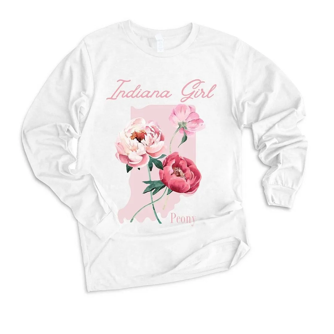 Indiana Girl Flower Long Sleeve Tee sold by Zulily product image thumbnail 2