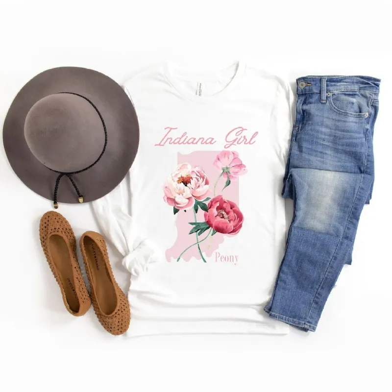 Indiana Girl Flower Long Sleeve Tee sold by Zulily