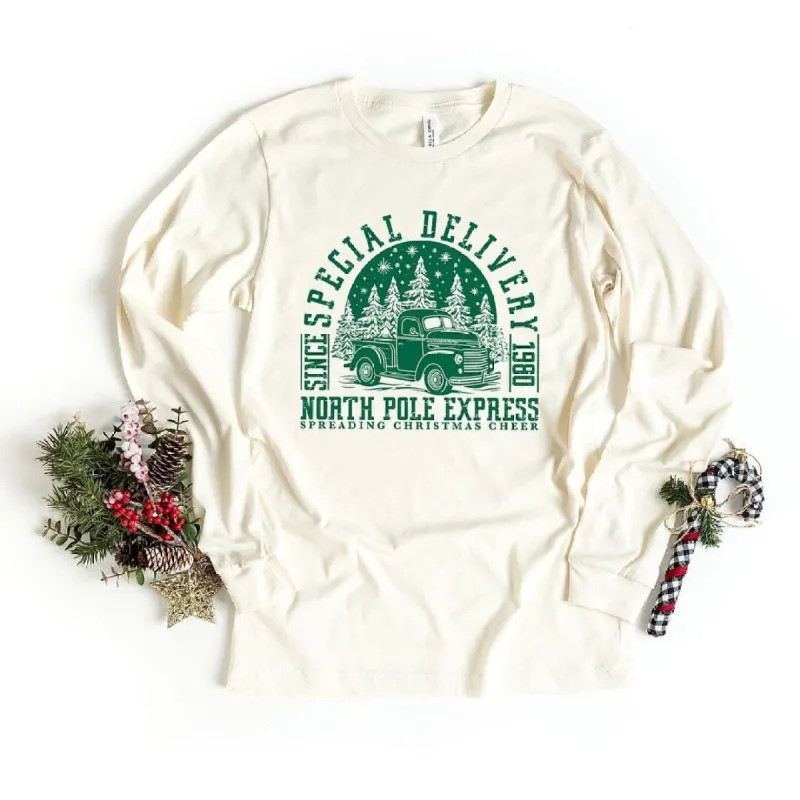 Special Delivery Long Sleeve Tee sold by Zulily