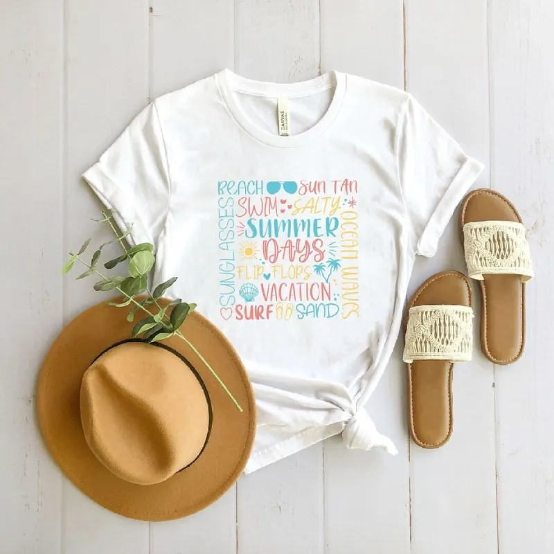 Summer Subway Short Sleeve Crewnneck Tee sold by Zulily