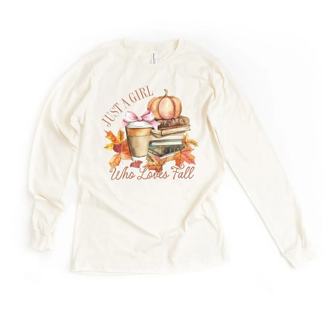 Coquette Girl Who Loves Fall Long Sleeve Tee sold by Zulily product image thumbnail 2
