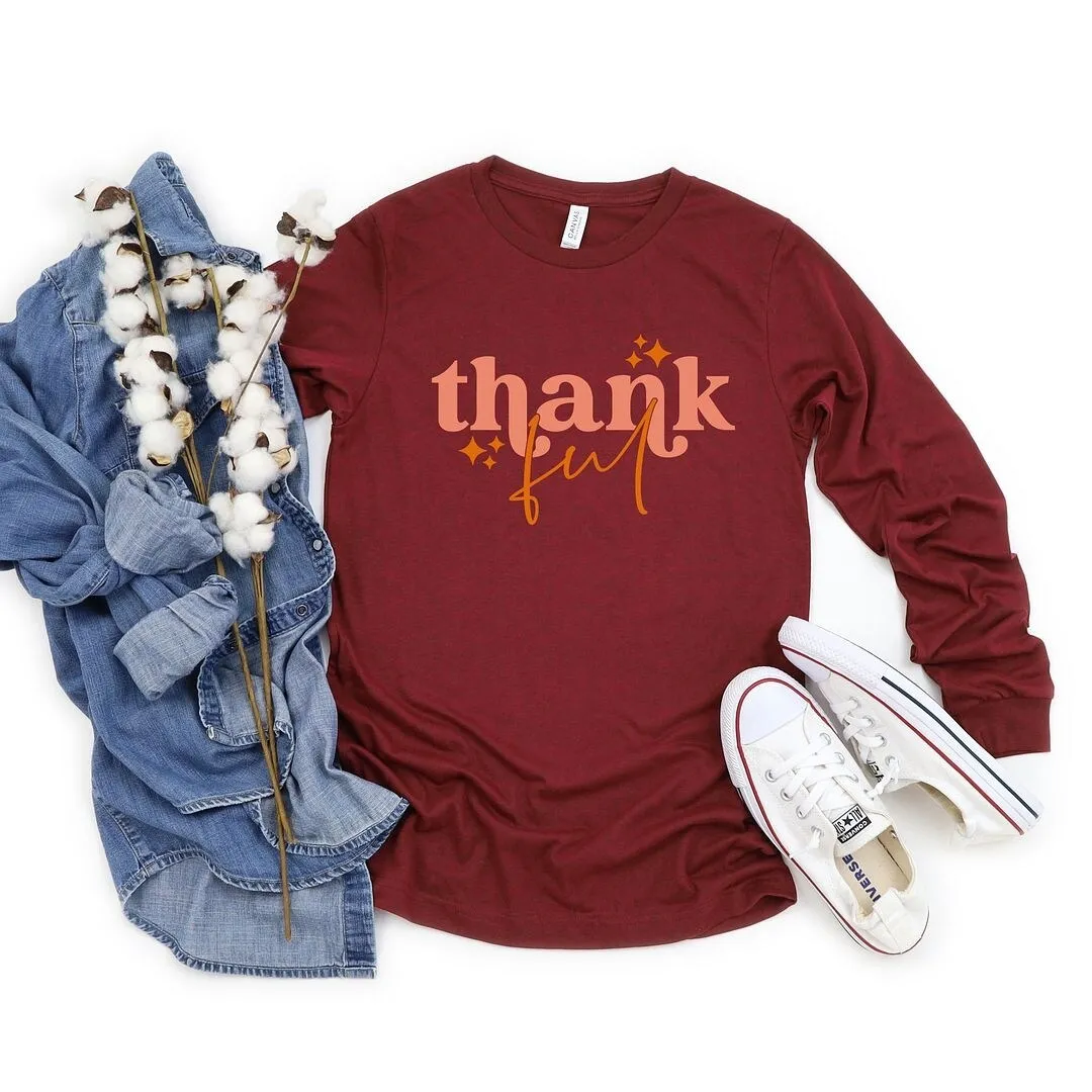 Thankful Stars Long Sleeve Tee sold by Zulily