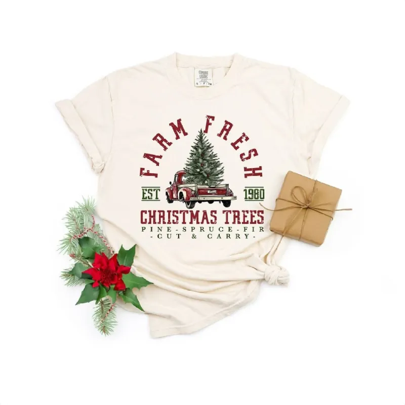 Farm Fresh Cut And Carry Garment Dyed Tee sold by Zulily
