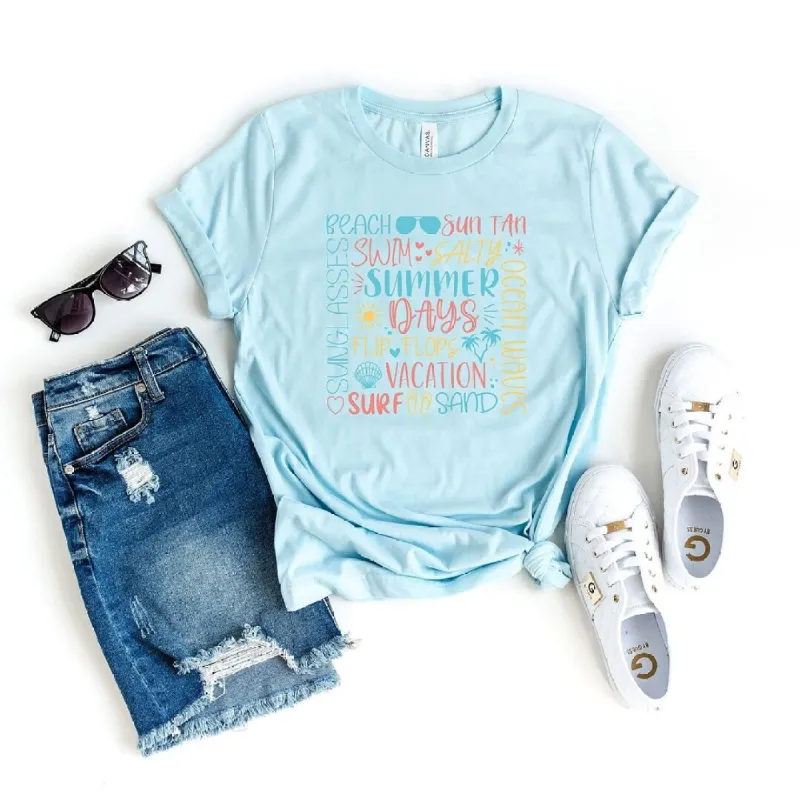 Summer Subway Short Sleeve Crewnneck Tee sold by Zulily