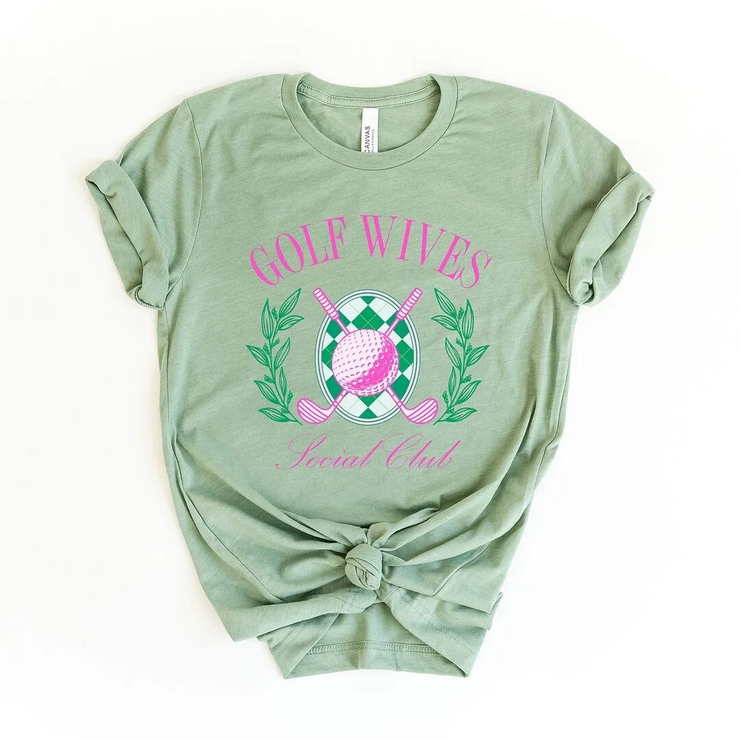 Golf Wives Social Club Short Sleeve Crewnneck Tee sold by Zulily product image thumbnail 2