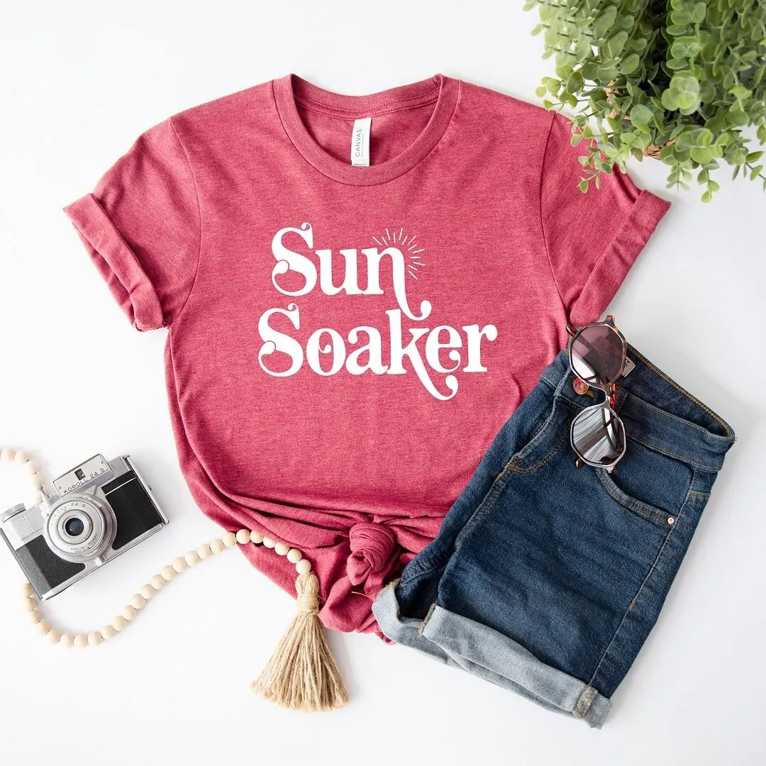 Retro Sun Soaker Short Sleeve Crewnneck Tee sold by Zulily