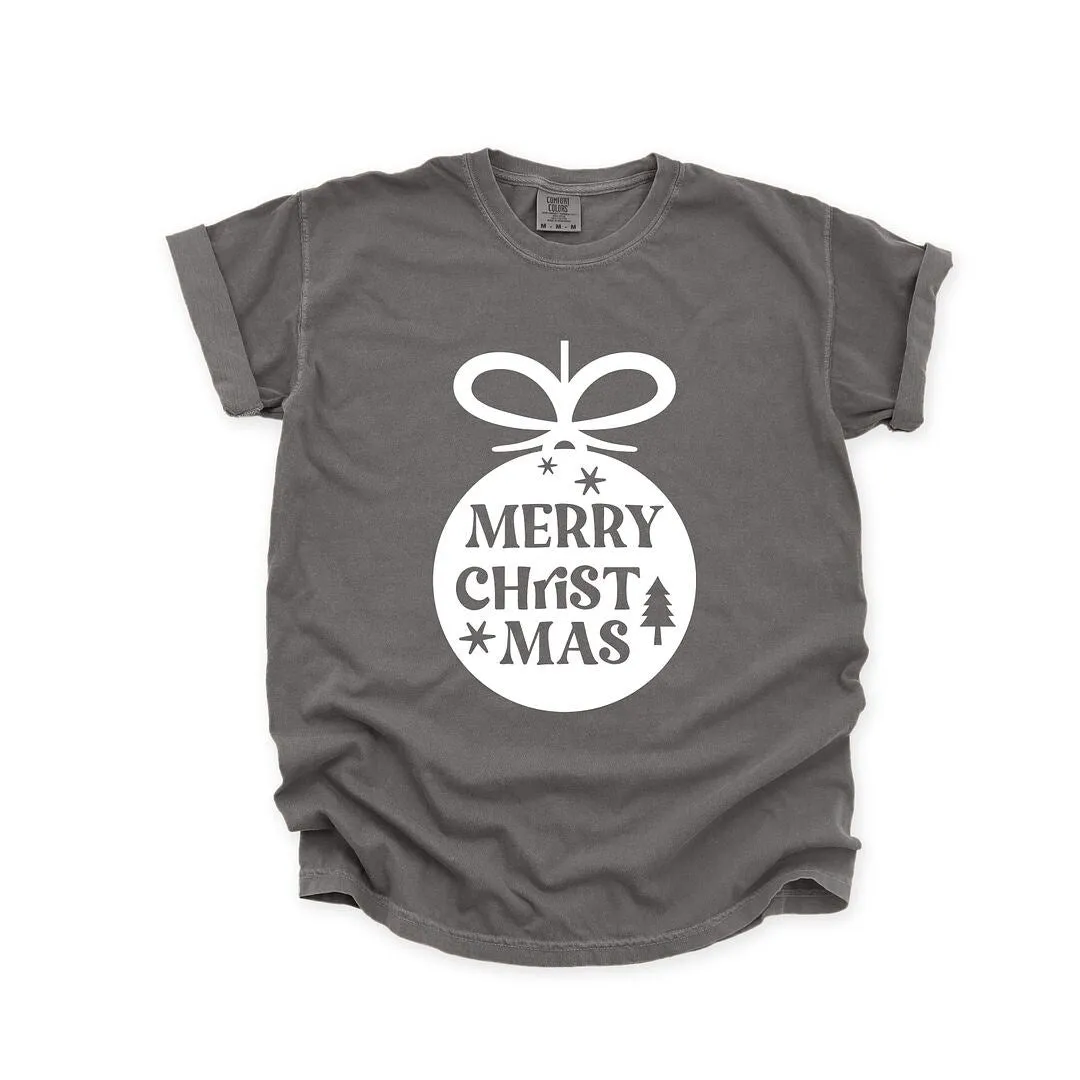 Merry Christmas Ornament Garment Dyed Tee sold by Zulily product image thumbnail 2