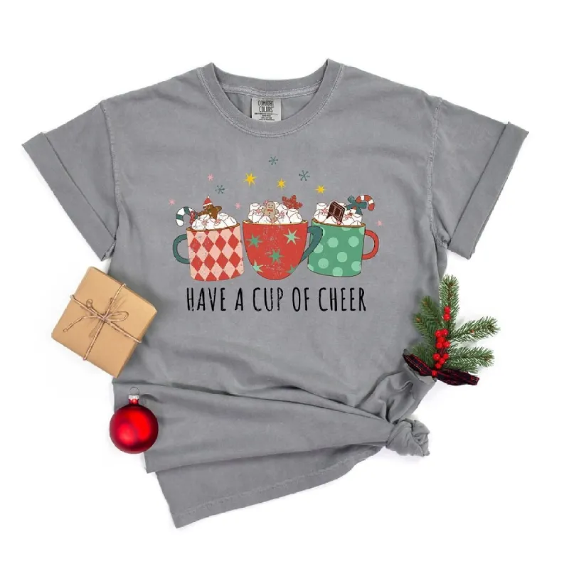 Have A Cup Of Cheer Garment Dyed Tee sold by Zulily