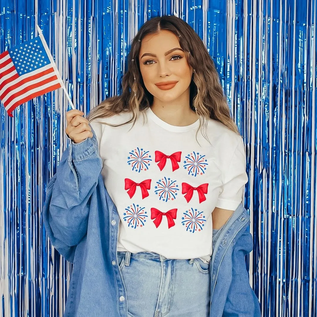 Coquette Firework Chart Short Sleeve Crewnneck Tee sold by Zulily product image thumbnail 3