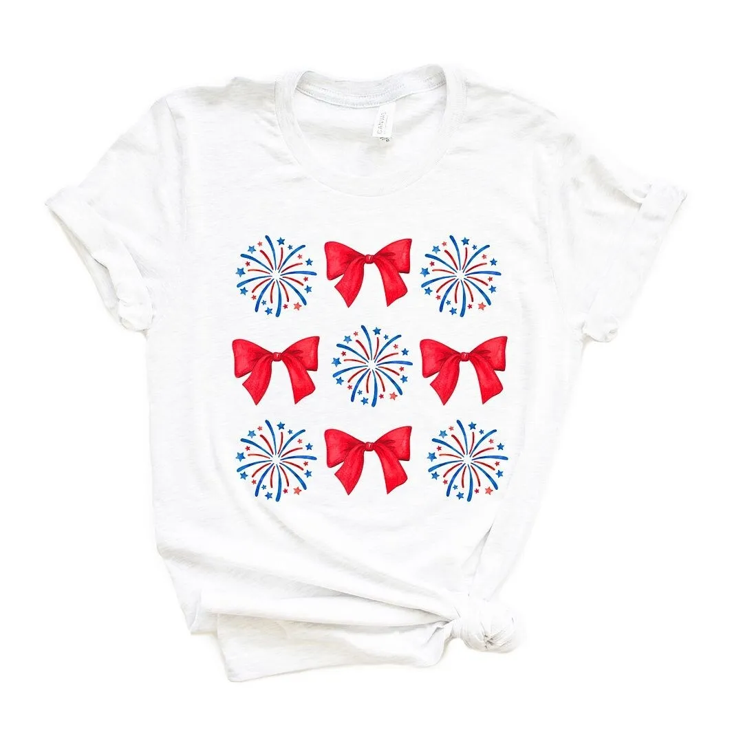 Coquette Firework Chart Short Sleeve Crewnneck Tee sold by Zulily product image thumbnail 2