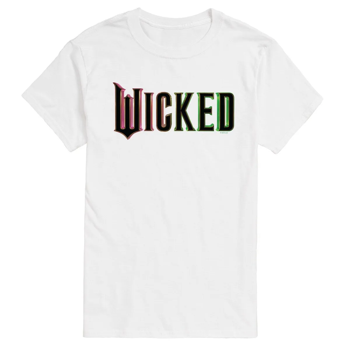 Men's Wicked Theatrical Logo Tee sold by Zulily