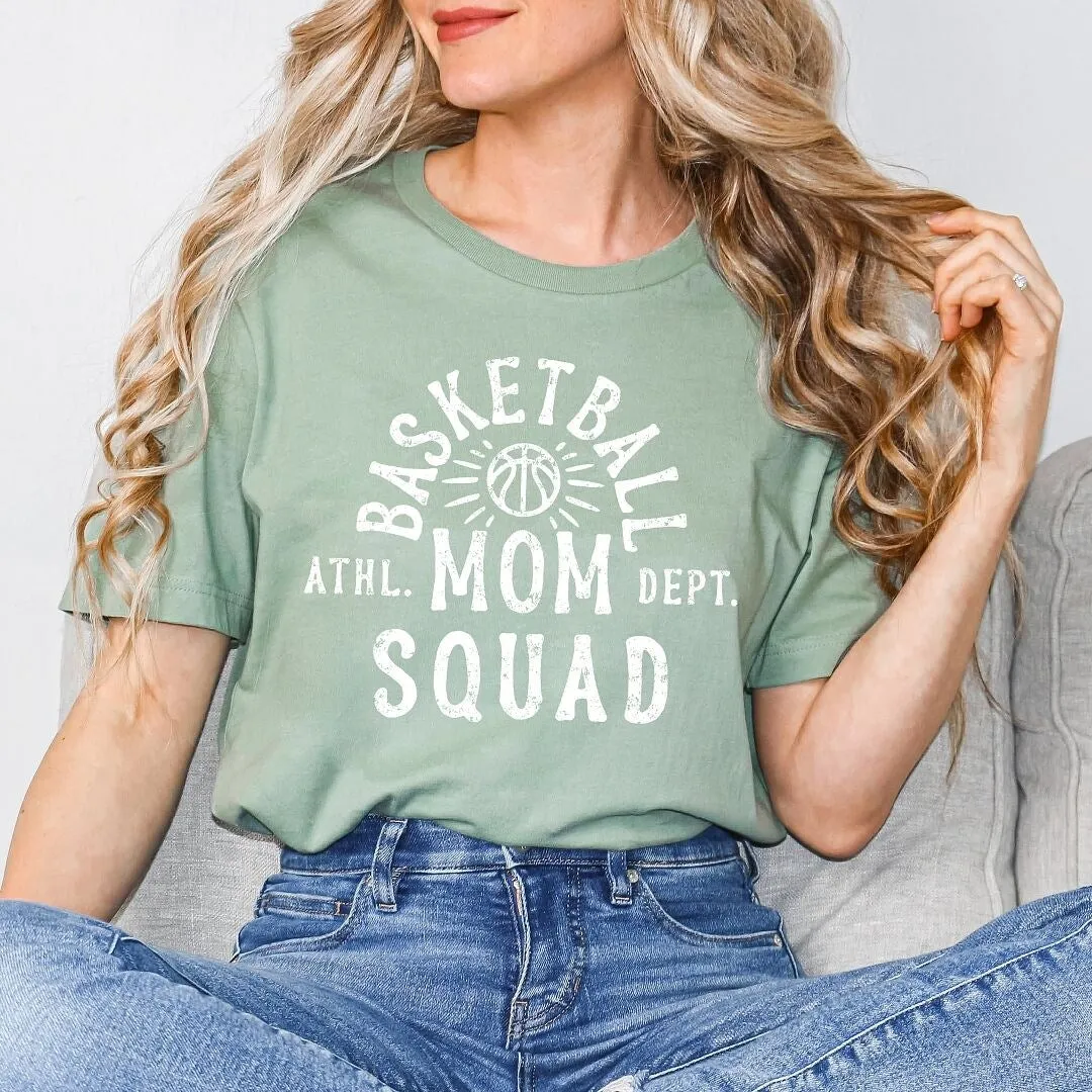 Basketball Mom Squad Short Sleeve Crewnneck Tee sold by Zulily product image thumbnail 3