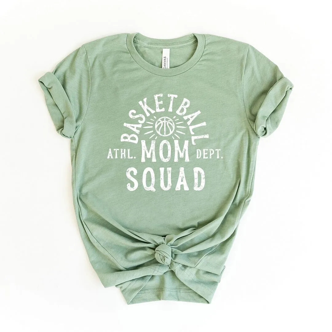 Basketball Mom Squad Short Sleeve Crewnneck Tee sold by Zulily product image thumbnail 2