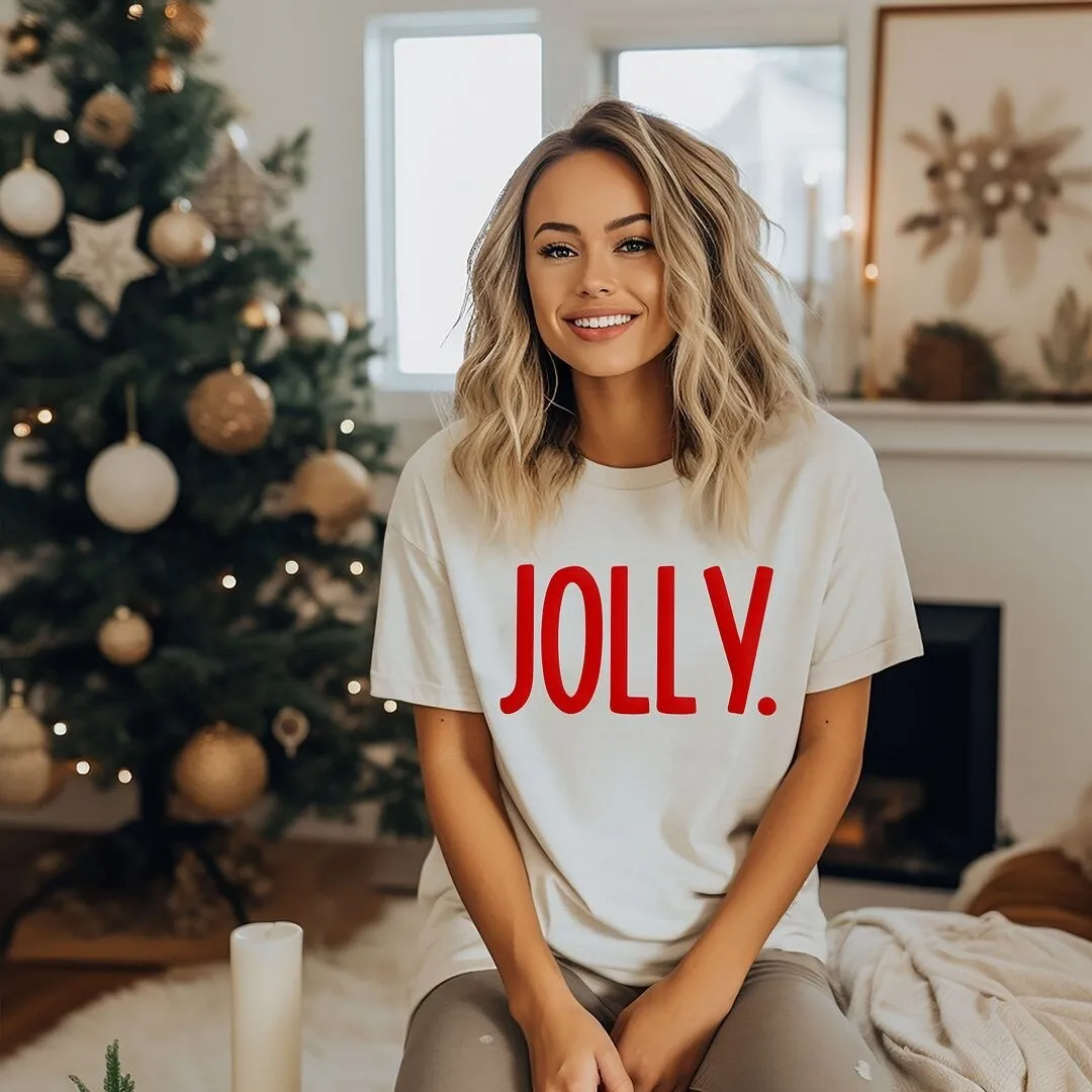 Jolly Bold Puff Print Garment Dyed Tee sold by Zulily product image thumbnail 3