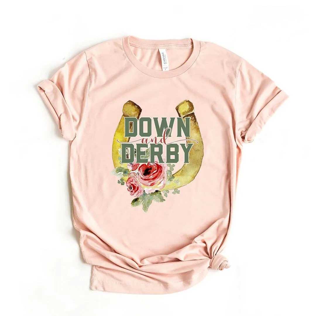 Down And Derby Short Sleeve Crewnneck Tee sold by Zulily product image thumbnail 2
