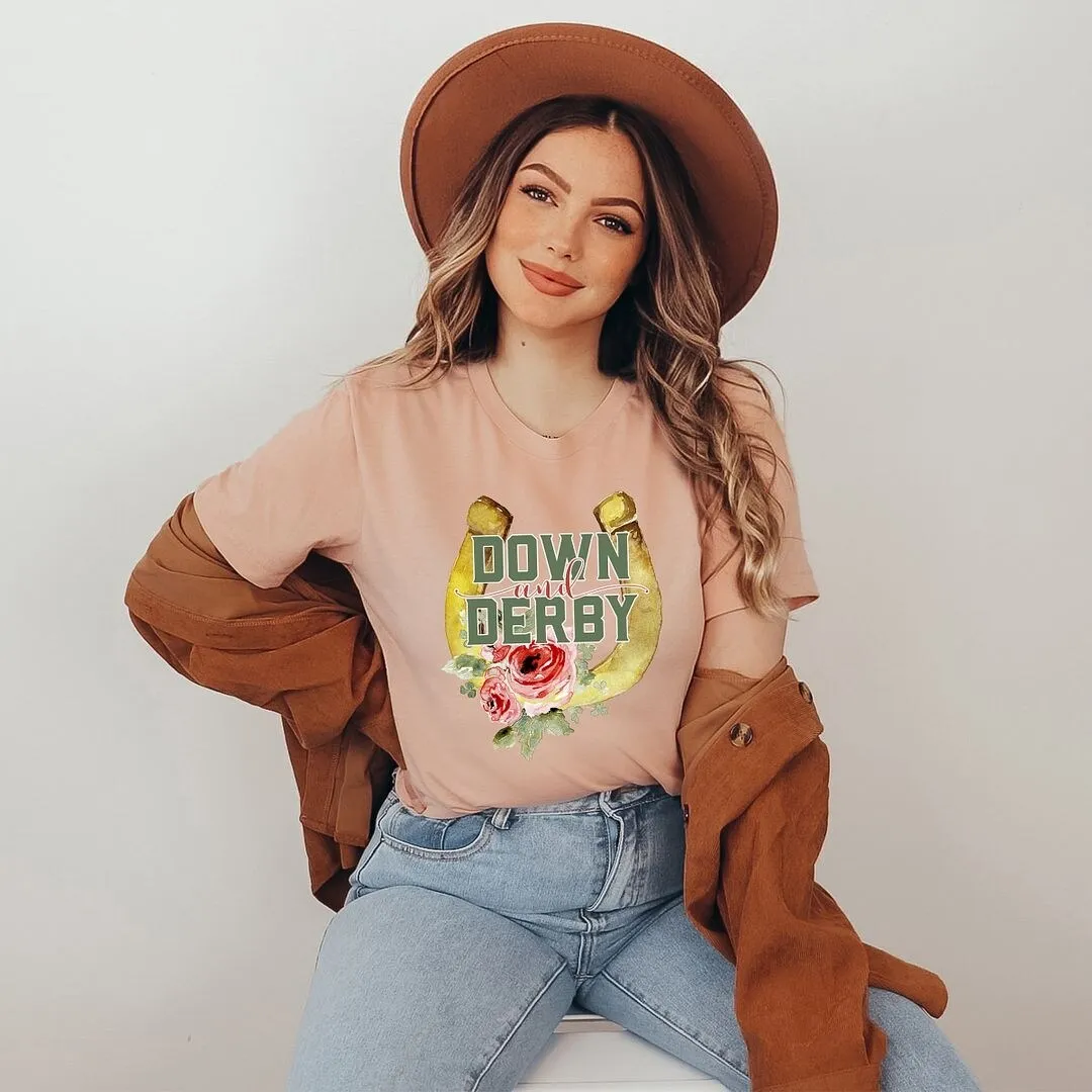 Down And Derby Short Sleeve Crewnneck Tee sold by Zulily product image thumbnail 3