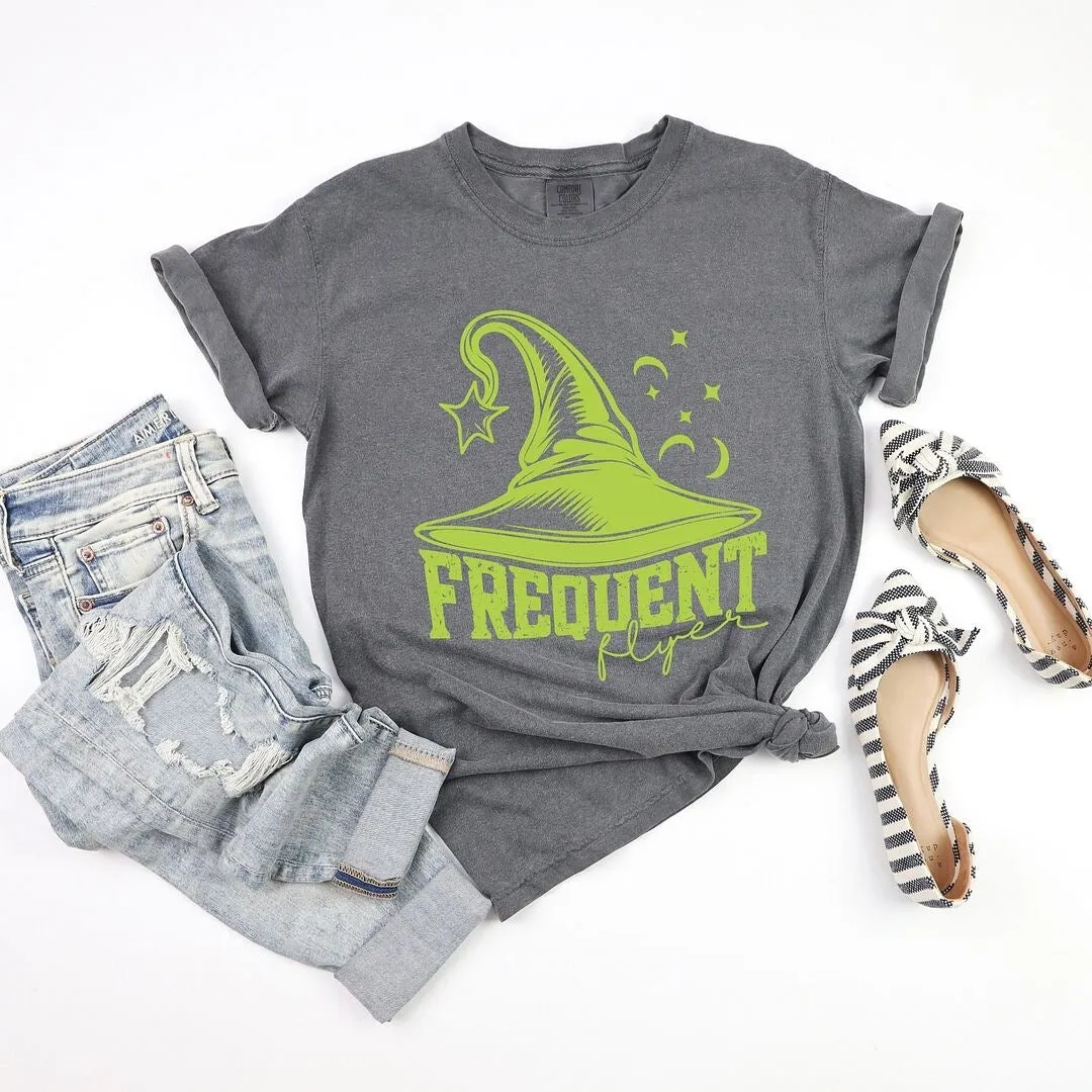Frequent Flyer Hat Garment Dyed Tee sold by Zulily